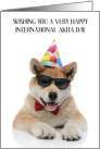 International Akita Day March 8th card