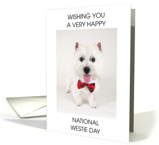 National Westie Day March 20th card (1834362)