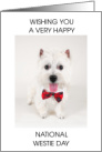 National Westie Day March 20th card