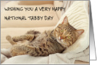 National Tabby Day April 30th card