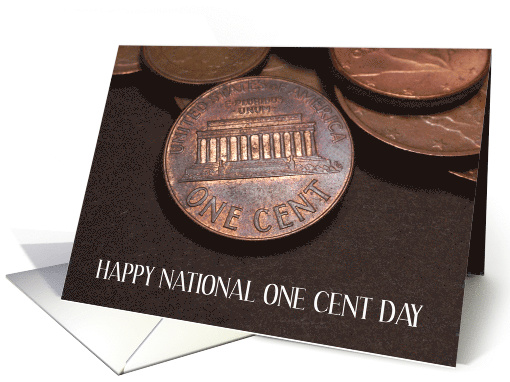 National One Cent Day April 1st card (1836276)