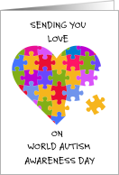 World Autism Awareness Day April 2nd card