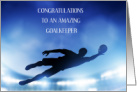 Congratulations to Soccer Goalkeeper card