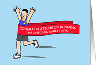 Congratulations on Running the Chicago Marathon card