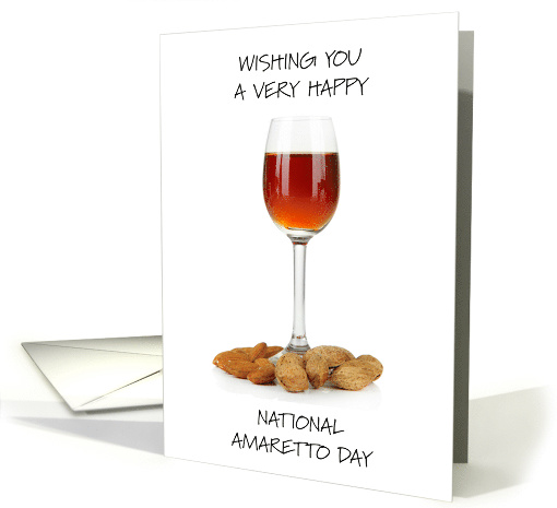 National Amaretto Day April 19th card (1840768)
