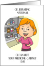 National Clean Out Your Medicine Cabinet Day April card