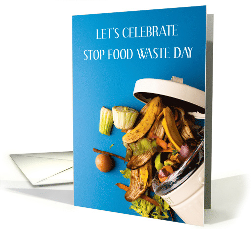 Stop Food Waste Day April card (1842438)