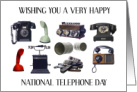 National Telephone Day April 24th card