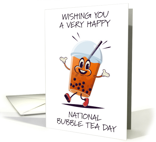 National Bubble Tea Day April 30th card (1844058)