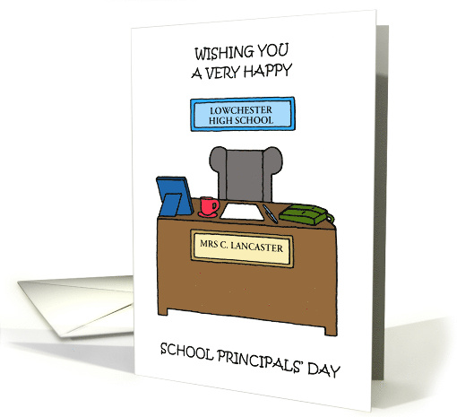 School Principals' Day May 1st card (1844346)