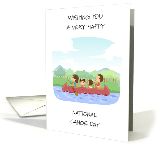 National Canoe Day June 26th card (1845536)