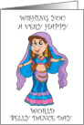 World Belly Dance Day May card