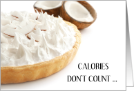 National Coconut Cream Pie Day May 8th card