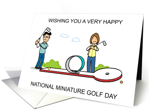 National Miniature Golf Day May card (1847748)