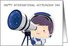 International Astronomy Day May card