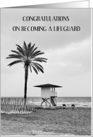 Congratulations On Becoming a Lifeguard card