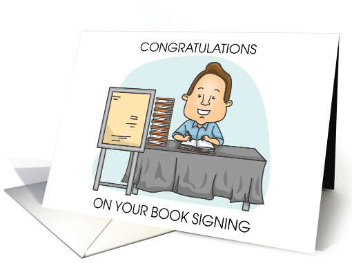Congratulations on Book Signing card (1850240)