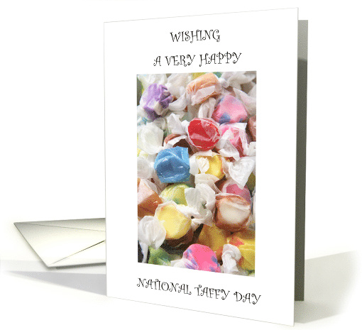 National Taffy Day May 23rd card (1850480)