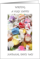 National Taffy Day May 23rd card