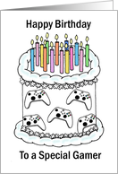 Happy Birthday to Gamer card