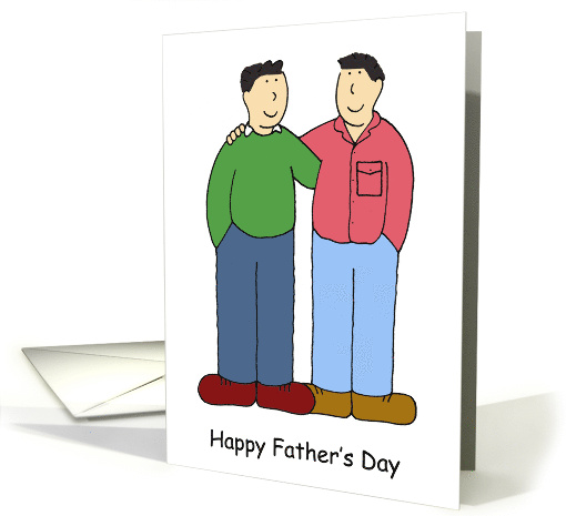 Happy Father's Day to Male Couple card (1851708)