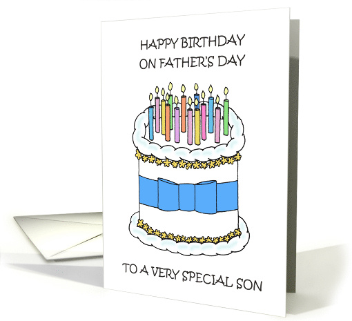 Happy Birthday to Son on Father's Day card (1852166)