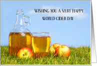 World Cider Day June card