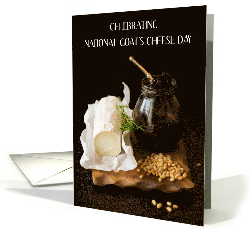 National Goat's Cheese Day June 25th card (1859870)