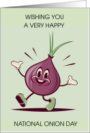 National Onion Day June 27th card
