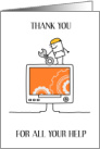 Thank You for Help with Computer card
