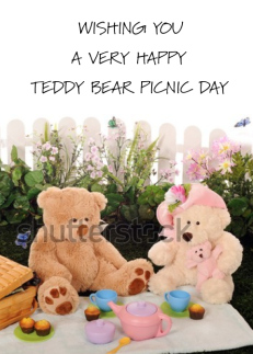 Teddy Bear Picnic Day July 10th