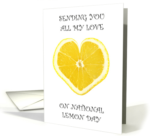 National Lemon Day July 23rd card (1866752)