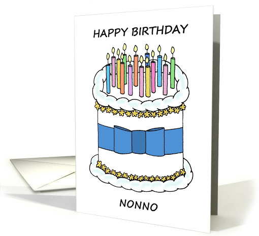 Happy Birthday Nonno card (1876566)