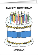 Happy Birthday Nonno card