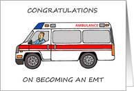 Congratulations on Becoming an EMT USA ambulance card