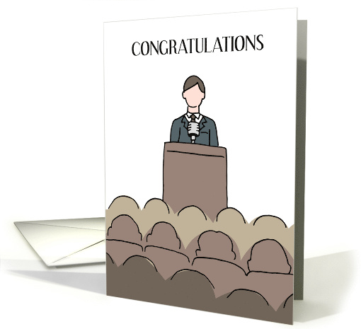 Congratulations on Successful Thesis Defense for Him card (1879446)