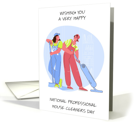 National Proffessional House Cleaners Day September 17th card