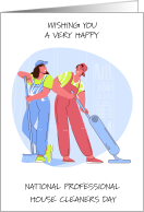 National Proffessional House Cleaners Day September 17th card