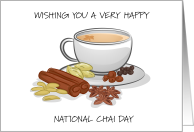 National Chai Day September 21st card