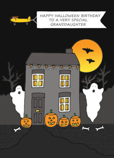 Happy Halloween Birthday for Granddaughter