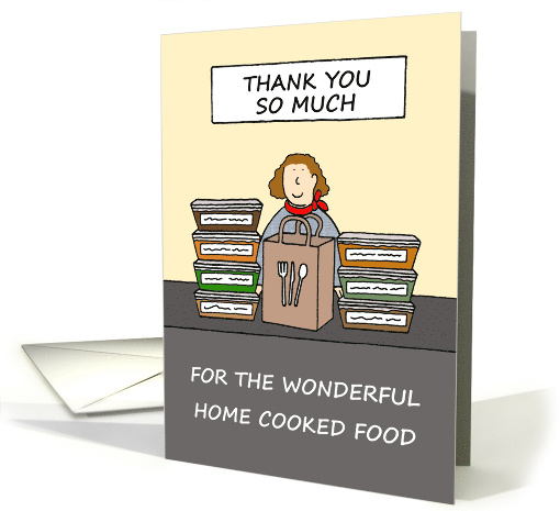 Thank you for the Home Cooked Food During Illness card (1890176)