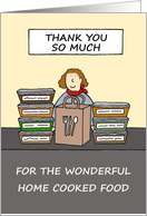 Thank you for the Home Cooked Food During Illness card