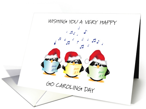 Go Caroling Day December 20th card (1894750)