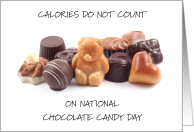 National Chocolate Candy Day December 27th card