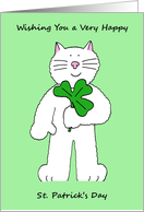 Happy St Patrick’s Day from Pet to Student Away at College card