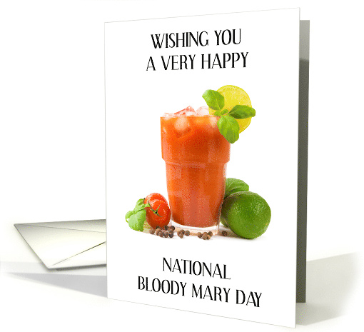 National Bloody Mary Day January 1st card (1895790)