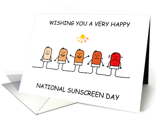 National Sunscreen Day May 27th card (1903340)