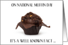 National Muffin Day February 20th card