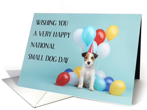 National Small Dog Day February card (1906878)