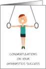 Congratuations on Gymnastics Success for Him card